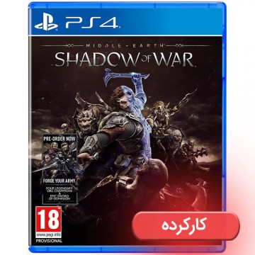 Middle-earth Shadow of War  - PS4 - کارکرده